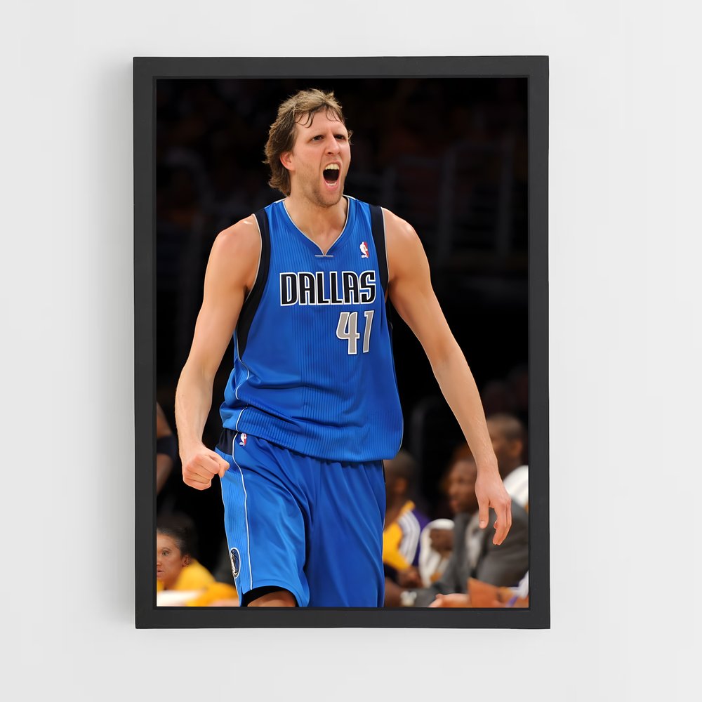 Poster L'Esprit de Dirk – affiche Basketball (vue 2)